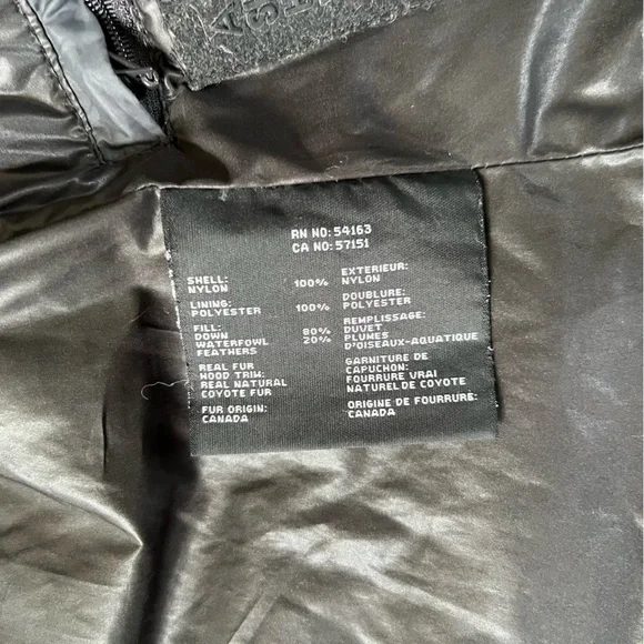 Andrew Marc x Richard Chai Coyote Fur Down Feather Puffer Parka Winter Coat - Picture 14 of 16